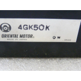 Oriental Motor 4GK50K Reduction Gearhead