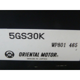 Oriental Motor 5GS30K Reduction Gearhead