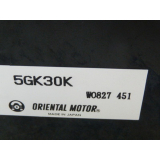 Oriental Motor 5GK30K Reduction Gearhead