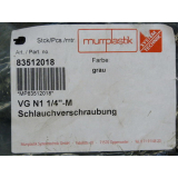Murrplastik 83512018 VG N1 1/4" - M Schlauchverschraubung
