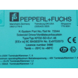 Pepperl+Fuchs 72044 K-System valve control module type KFD2-SD-Ex1.48