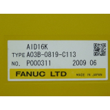 Fanuc A03B-0819-C113 Digital Input Modul AID16K = ungebraucht !!