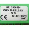 Phoenix Contact EMG 22-RELS/K1-G 24 Relais-Modul mit Siemens  C0721-B104 Relais