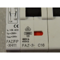 Moeller FAZ-3-C16 circuit-breaker with FAZ/FIP-XHI11 auxiliary switch