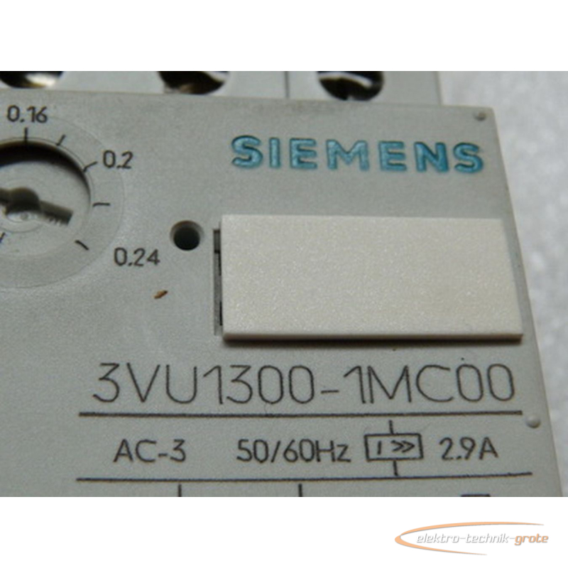 Siemens 3VU1300-1MC00 Leistungsschalter 