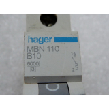Hager MBN 110 B10 Leitungsschutzschalter
