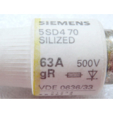Siemens 5SD470 Silized 63A Sicherung