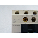 Telemecanique CAD 32 BD auxiliary contactor with 24V coil...