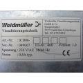 Weidmüller ICD06 - Bedientafel mit 3.5" Diskettenlaufwerk