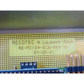 Wera CPU-SL4 RE-PC104-ECB-MEM CC 97-05-21 Profilator Recotec