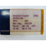 Siemens 6FC9320-3CS Angle encoder = unused !