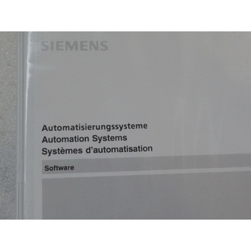 Siemens Automatisierungssysteme Software OS 265-3 6DS5013-3AA-0D/5 1