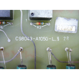 Siemens C98043-A1050-L1-28 Simoreg Board