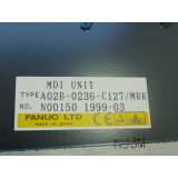 Fanuc MDI Unit A02B-0236-C127/MBR N00150 SN 1999-03 -  ungebraucht!!