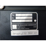 Heidenhain ME 101 B magnetic tape unit 218996 01