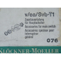 Klöckner Moeller v / ea / Svb-T1 Additional equipment for main switch- OVP-