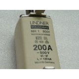 Lindner full protection 200A NH 1 500 V -unused-