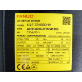 Fanuc A06B-0266-B100#0100 AC servo motor + pulse decoder...