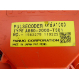 Fanuc A06B-0268-B000 AC servo motor + pulse decoder A860-2000-T301