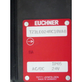 Euchner safety switch TZ 1LE024RC18VAB with actuator straight unused incl. blanking plate