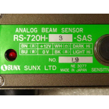 Sunx RS-720H-3-SAS Analog Beam Sensor - unused-