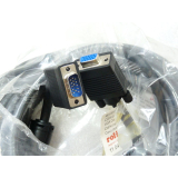 Roline Monitorkabel 11.04.5360 mit Ferrit HD15 ST / BU 10 m ungebraucht in OVP