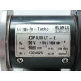 Hübner TDP 0 , 09 LT - 2 Analog LongLife-Tachogenerator Nr L 1024825 20 V