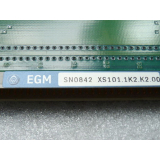 EGM SN0842 XS101.1K2.K2.00 Control card module