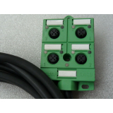 Phoenix Contact SACB 4/4 sensor box 16 95 05 8 incl. PUR / PVC cable 4 x 0 , 34 x 3 x 0 , 75 310 mm long
