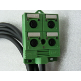 Phoenix Contact SACB 4/4 Sensorbox 16 95 05 8 incl. Kabel PUR / PVC 4 x 0 , 34 x 3  x 0 , 75  330 mm lang