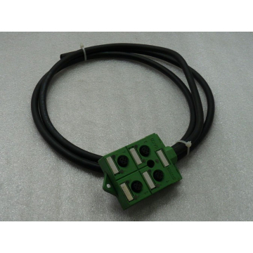 Phoenix Contact SACB 4/4 Sensorbox 16 95 05 8 incl. Kabel PUR / PVC 4 x 0 , 34 x 3  x 0 , 75  160 mm lang
