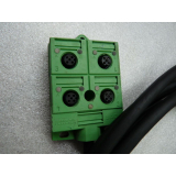 Phoenix Contact SACB 4/4 Sensorbox 16 95 05 8 incl. Kabel PUR / PVC 4 x 0 , 34 x 3  x 0 , 75  420 mm lang