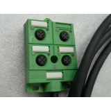 Phoenix Contact SACB 4/4 Sensorbox 16 95 05 8 incl. Kabel PUR / PVC 4 x 0 , 34 x 3  x 0 , 75  305 mm lang