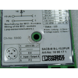 Phoenix Contact SACB-8/8-L-10,0PUR 16 95 17 1 Sensorbox mit Stecker Kabellänge 120 cm