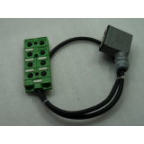 Phoenix Contact SACB-8/8-L-10,0PUR 16 95 17 1 Sensor box with plug Cable length 80 cm