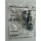 Euchner SR 6 WF Pg 11 R Winkelbuchsenstecker mit Kontakten DIN 43 651 - FF6 - 12 - PG 11 ungebraucht in OVP