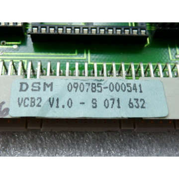 DSM VCB2 Vers 1 . 0 Steckkarte R034436 DSM 090785-000541 S 071 632