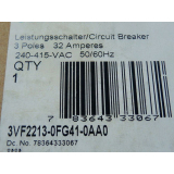 Siemens 3VF2213-0FG41-0AA0 Leistungsschalter 32 A ungebraucht in geöffneter OVP