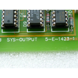 EAST 5-E-1423-1 SYS-output control card from KUKA Roboter