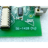 EAST SEF 5E-1428 Input / Output Card Regelkarte aus KUKA...