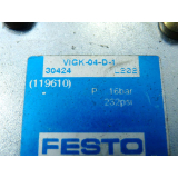 Festo VIGK-04-D-1 Erweiterungsblock für Ventilinsel 16 bar 232 psi