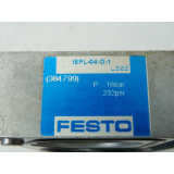 Festo IEPL-04-E-1 End plate 16 bar 232 psi for valve...
