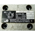 Wandfluh ADRV dN6H/125 / 0 , 3 Hydraulic valve max 315 bar