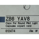 Telemecanique ZB6 YAV8 Kappen für runde Leuchtmelder...