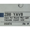 Telemecanique ZB6 YAV8 caps for round indicator orange PU = 9 pcs