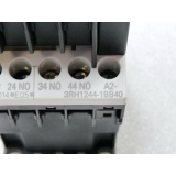 Siemens 3RH1244-1BB40 24 V contactor with...