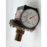 Bailey & Mackey Type 110 0 - 30 Hg No. T 8698 001 Pneumatic valve with pressure gauge