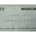 Bosch 3842511352 Plate 90 x 90 unused in opened OVP