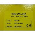 TBGW-D2 0 - 1 , 7 Vol % C3H8 Gehäuse 52 mm x 113 mm ungebraucht