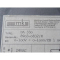 MKS Type DA 330 Digitales Anzeigegerät zum Einbau Serien Nr 8903-0832/R 24 VAC